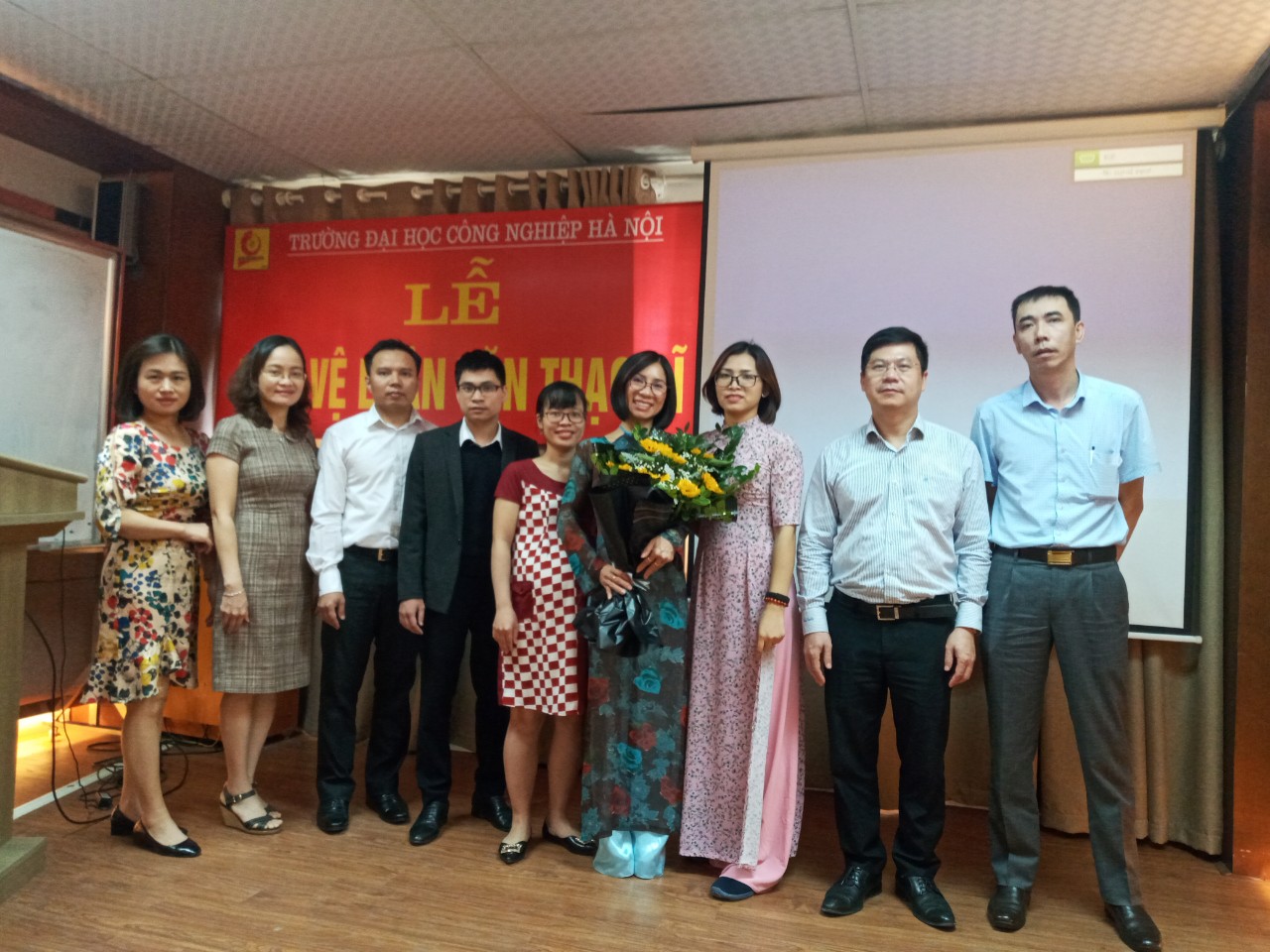 Tổ chức Lễ bảo vệ luận văn thạc sĩ ngành Kế toán cho các học viên cao học khóa 8 đợt 2 (2018-2020), Trường Đại học Công nghiệp Hà Nội