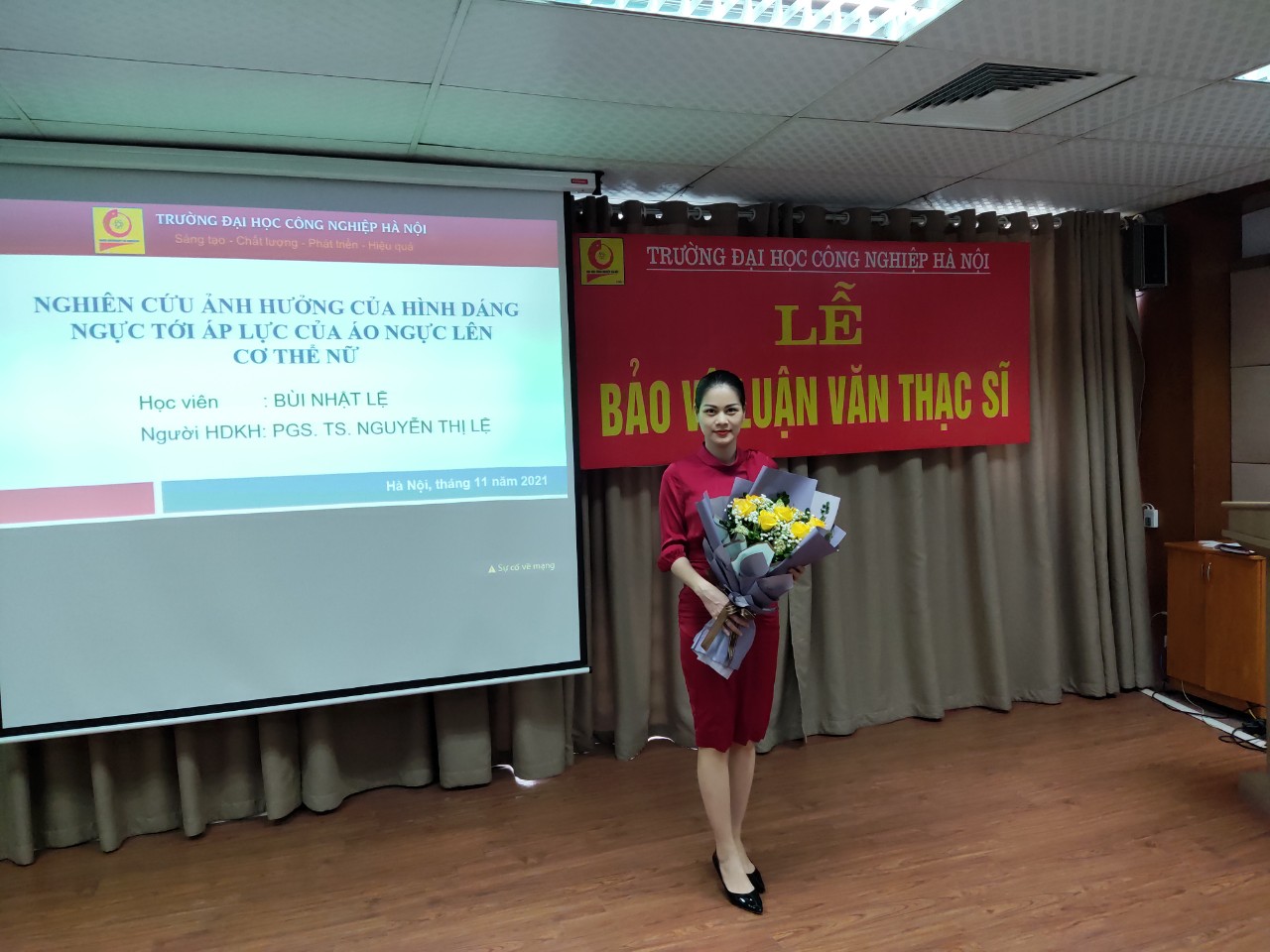Trường Đại học Công nghiệp Hà Nội Tổ chức bảo vệ luận văn thạc sĩ cho học viên cao học ngành Công nghệ Dệt, may – khóa 9 (2019-2021).