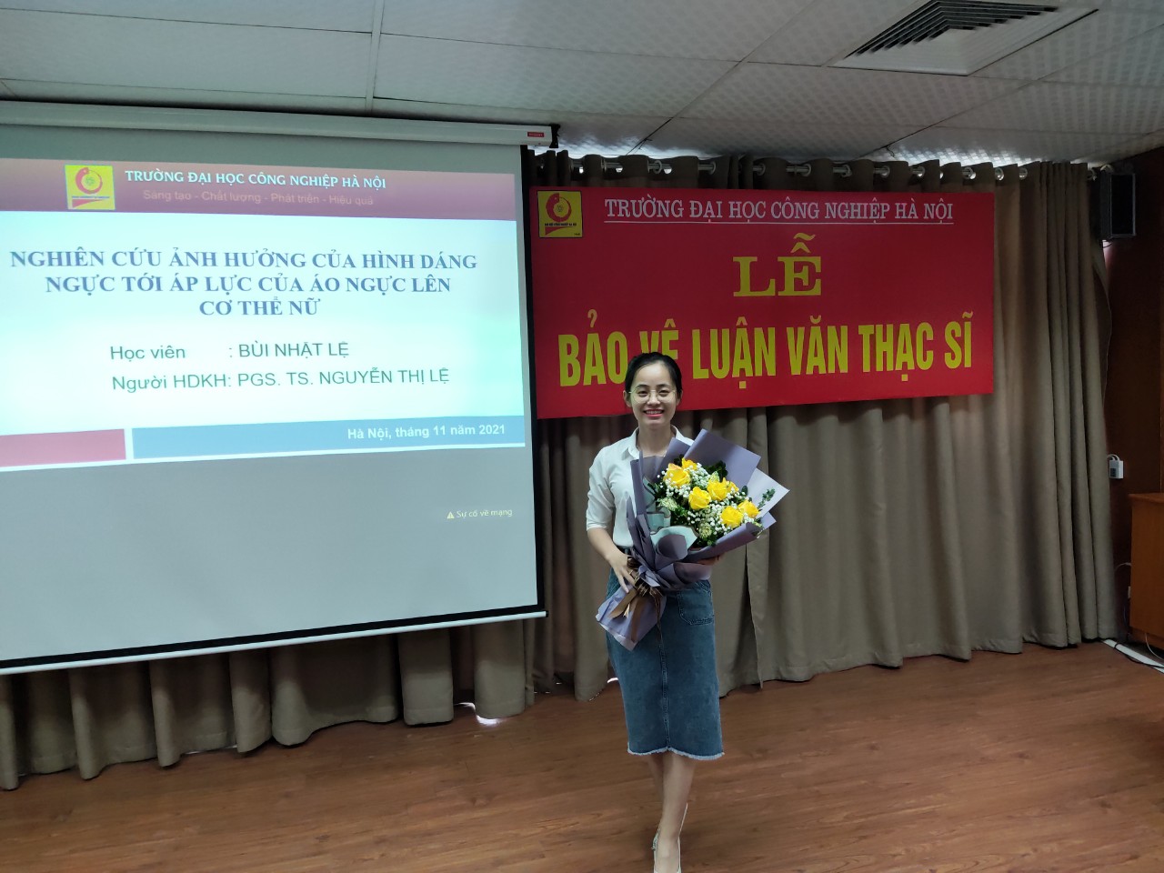 Trường Đại học Công nghiệp Hà Nội Tổ chức bảo vệ luận văn thạc sĩ cho học viên cao học ngành Công nghệ Dệt, may – khóa 9 (2019-2021).