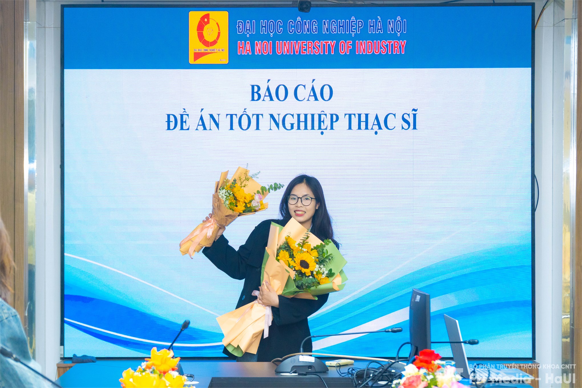 Chúc mừng học viên cao học ngành Hệ thống thông tin bảo vệ thành công đề án tốt nghiệp thạc sĩ