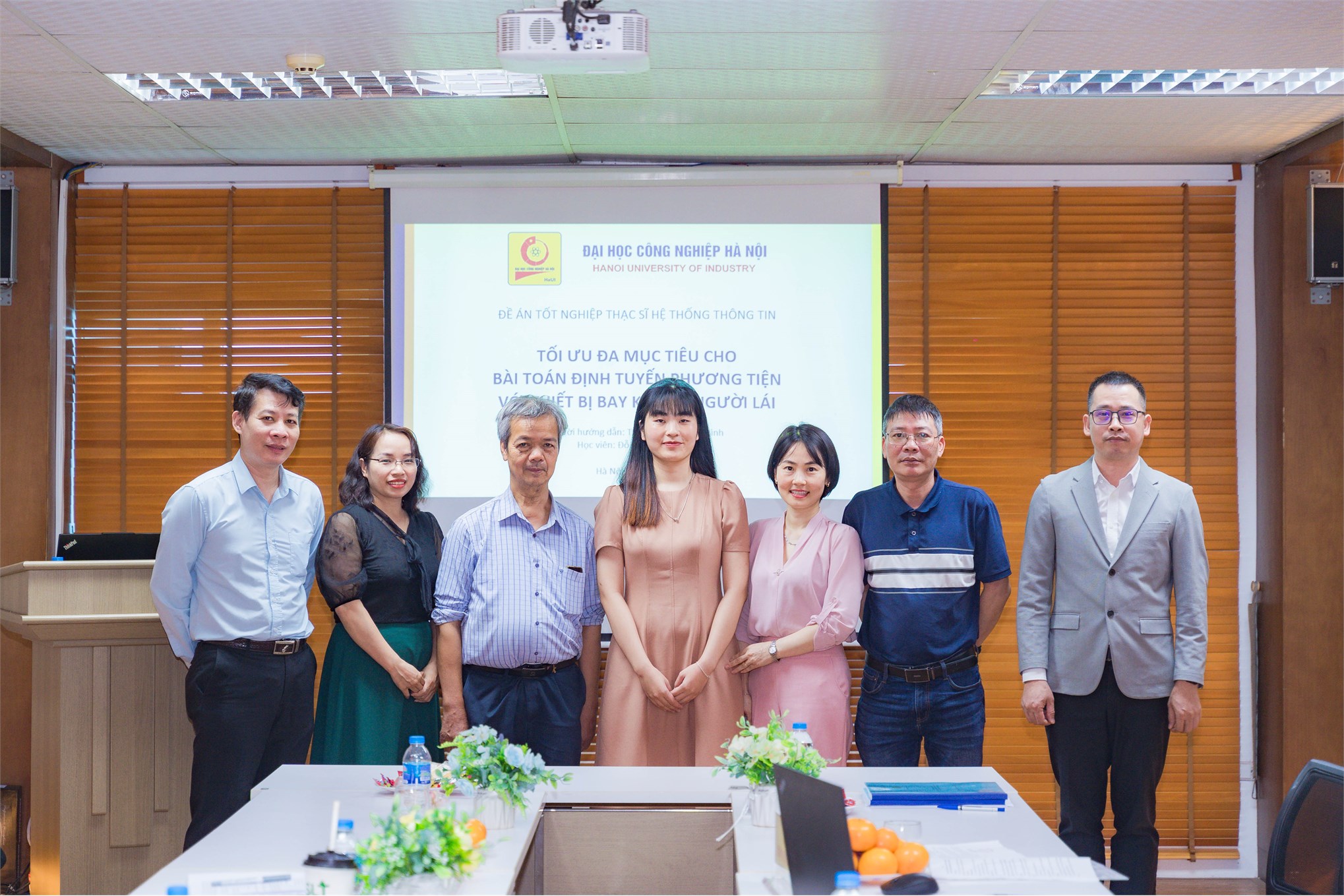 Lễ bảo vệ Đề án tốt nghiệp thạc sĩ ngành Hệ thống thông tin: Dấu ấn thành công