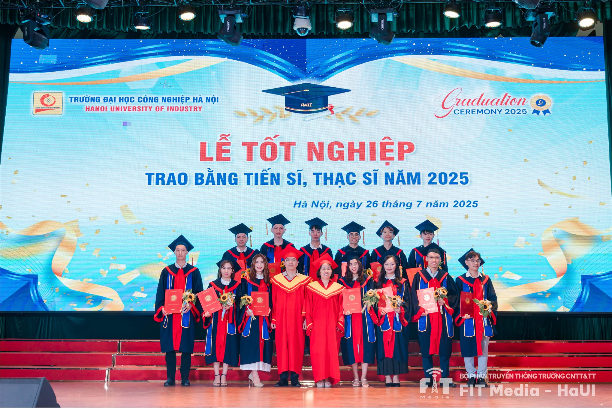 Trường Đại học Công nghiệp Hà Nội: Lễ vinh danh 84 tân Tiến sĩ, Thạc sĩ và khai giảng chương trình đào tạo sau đại học năm 2025