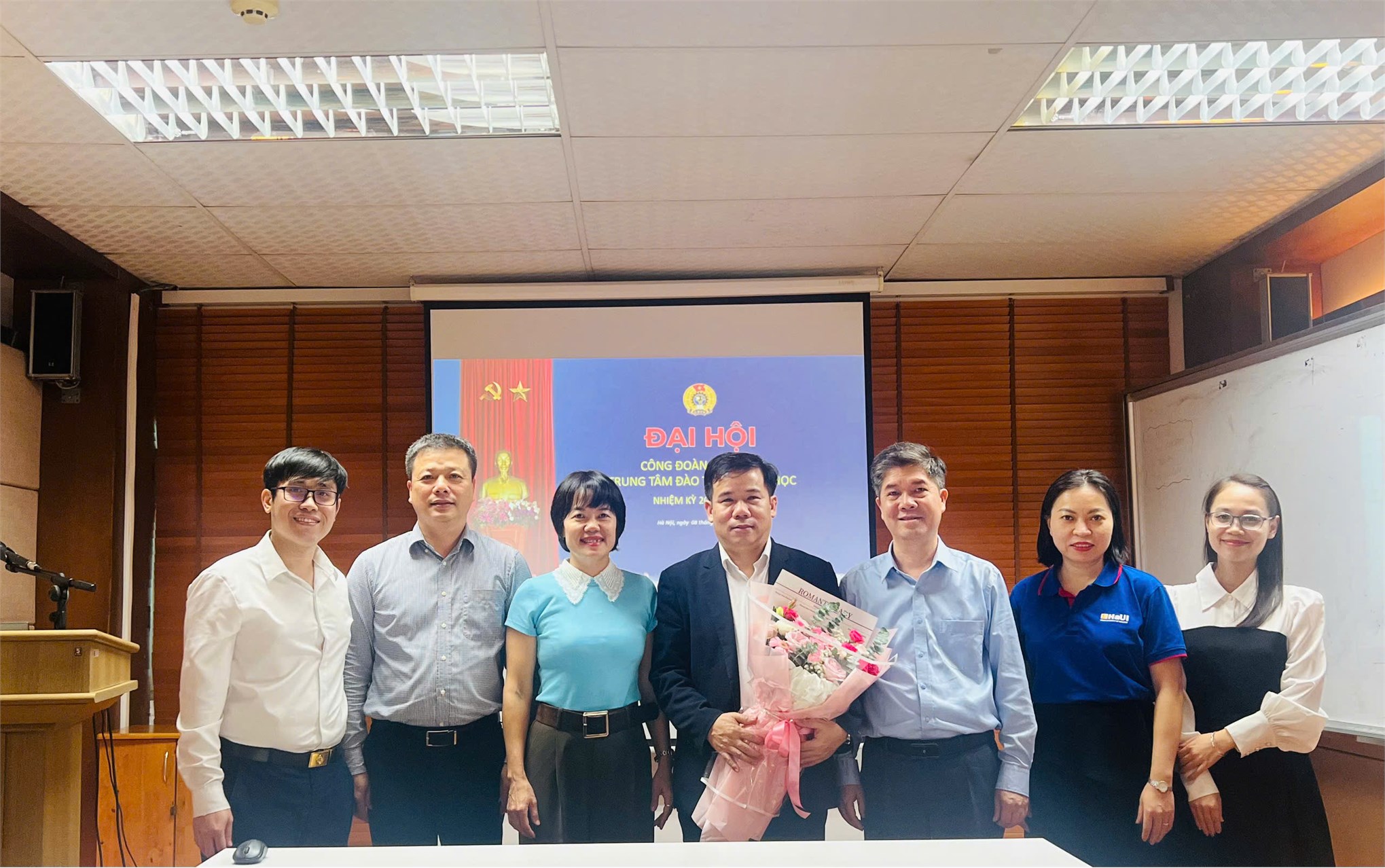 Đại hội Công đoàn Bộ phận Trung tâm Đào tạo Sau đại học Trường Đại học Công nghiệp Hà Nội – Nhiệm kỳ 2025-2030