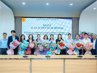 Nghiên cứu sinh Cao Thị Nhiên bảo vệ thành công luận án tiến sĩ tại Trường Đại học Công nghiệp Hà Nội