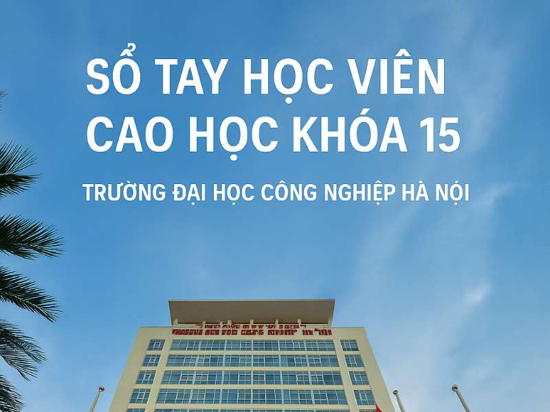 Sổ tay học viên cao học khóa 15