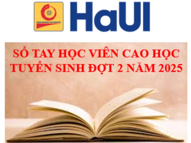 Sổ tay học viên cao học khóa 15 đợt 2 (2025-2027)